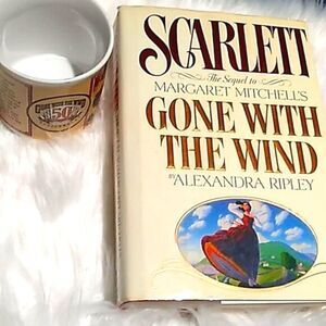 Gone With The Wind vintage bundle book mug